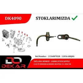 Yağlama Memesi Clio Iv-Dokker-Sandero-Duster 12 K9K Y.m