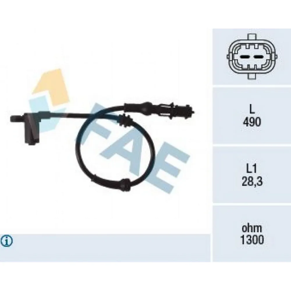 ABS TEKERLEK HIZ SENSÖRÜ CORSA C-MERIVA-TIGRA 1.4-1.8-2.0 16V