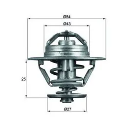 TERMOSTAT 83C BOXER-JUMPER-MOVANO-MASTER-DAILY 2.5-2.8 D-HDI-TDI-JTD