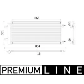 KLİMA RADYATÖRÜ KONDANSATÖRÜ OPEL ASTRA K 15>22