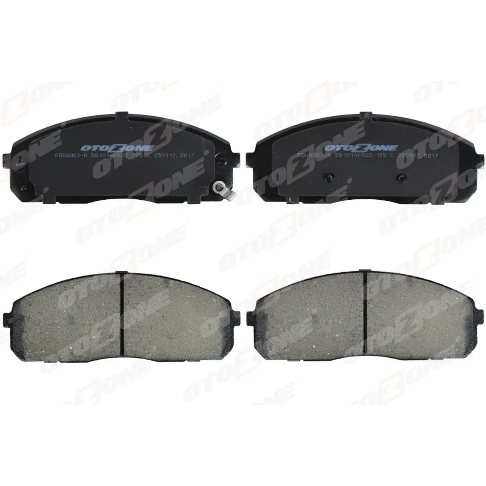 ÖN FREN BALATA HYUNDAI H100 2.5L KAMYONET 04-> / KIA K2500 D4CB KAMYONET 12-> / K2900 08->