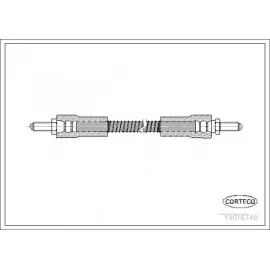 FREN HORTUMU ON LAND ROVER DEFENDER L315 L316 90>16
