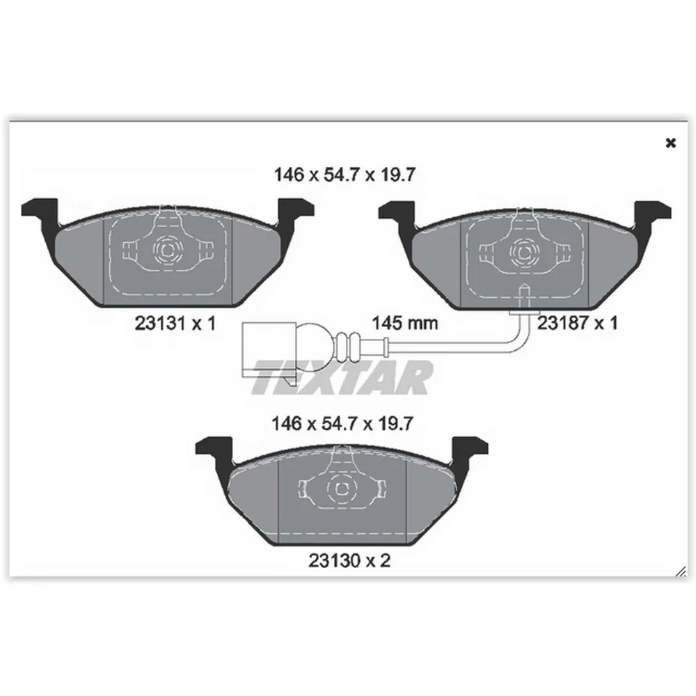 ÖN BALATA FİŞLİ KÜÇÜK GOLF4-GOLF5-JETTA-BORA-POLO-A3-LEON 97 >