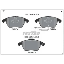 ÖN BALATA FİŞLİ CADDY III 04 > GOLF IV V VI 97 > JETTA PASSAT 05 > POLO 09 > OCTAVIA 04 >