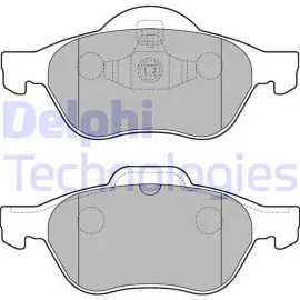 ÖN BALATA MEGANE II 02> SCENIC II 02> CLIO III 05> 1.5dCi 1.6 16V 2.0 16V
