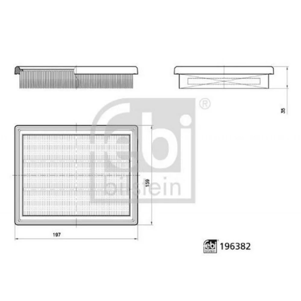 HAVA FILTRESI RENAULT AUSTRAL 24> RAFALE 24> 1.2 HYRIB H5F 200 BG E-TECH