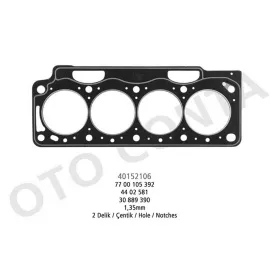 SİLİNDİR KAPAK CONTASI KANGOO 01> MEGANE 97> 1.9 DTI F9Q 1.35MM 2 ÇENTİK