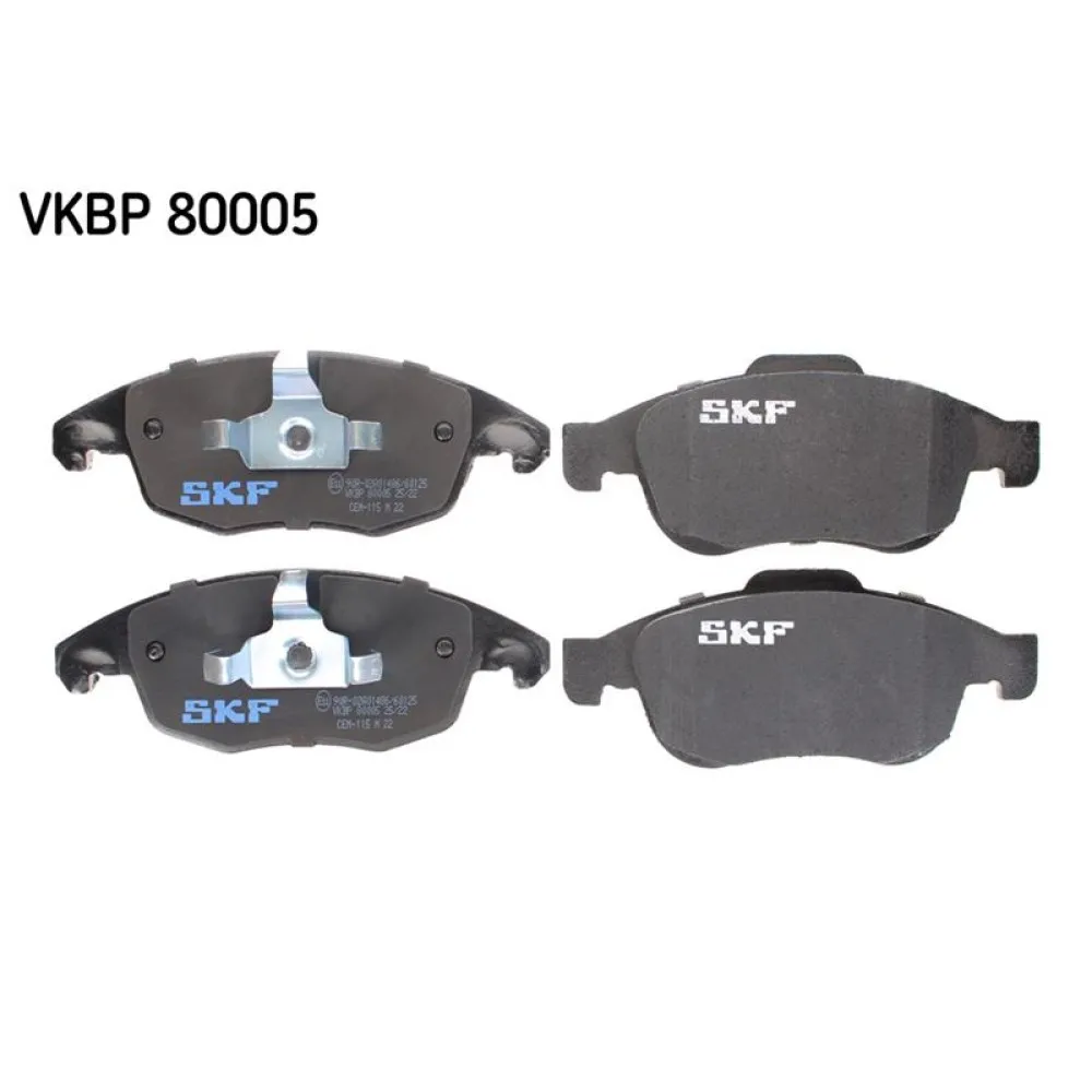 Ön Fren Balatasi Peugeot Partner 08>11 P5008 09>17 Citroen Berlingo 08> C4 Picasso 06>15 Ds4 11>18 D S5 15>18 283Mm