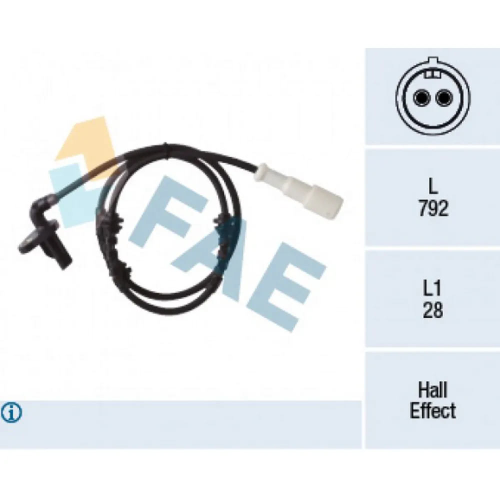 ABS SENSÖRÜ ARKA SOL RENAULT CLİO THALİA 98>