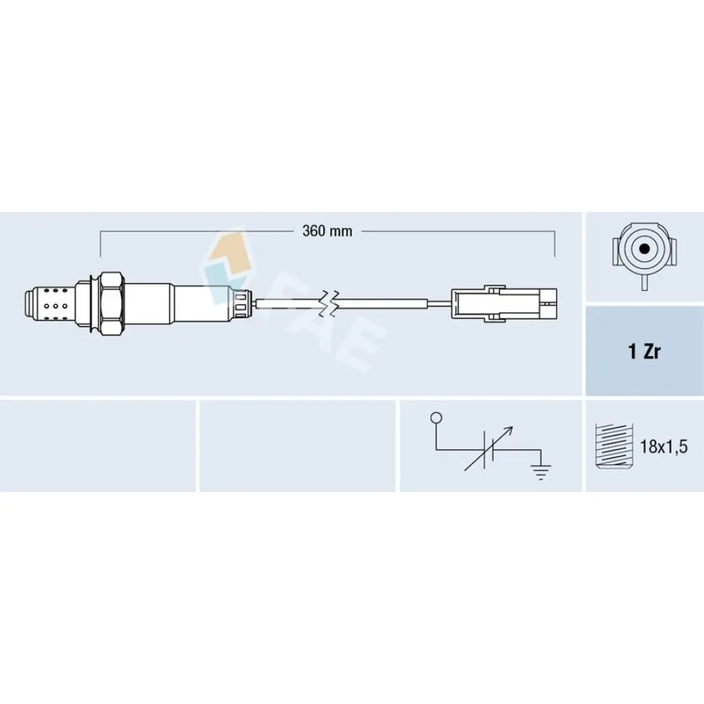 Oksijen Sensörü Astra F-Corsa B-Tigra-Vectra A-B- 1.4-1.6-Accent 1.3İ-1.5 İ 12V