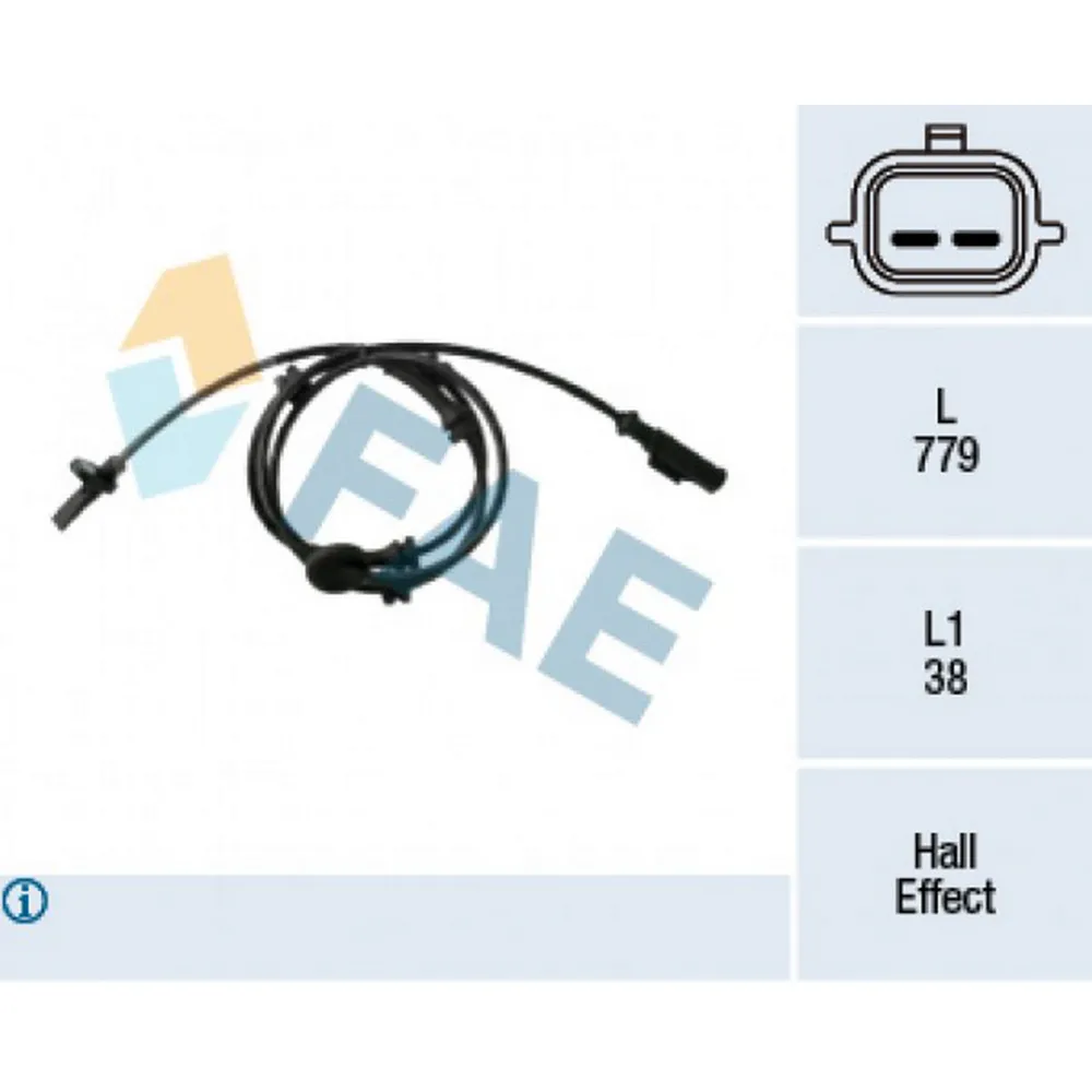 ABS SENSÖRÜ RENAULT ÖN SAĞ-SOL MASTER III 2.3 DCİ FWD-2.3 DCİ RWD-2.3 DCİ 100 FWD 10 >