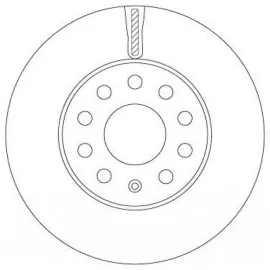 DİSK FREN BALATASI ÖN ADET A3 2012->>