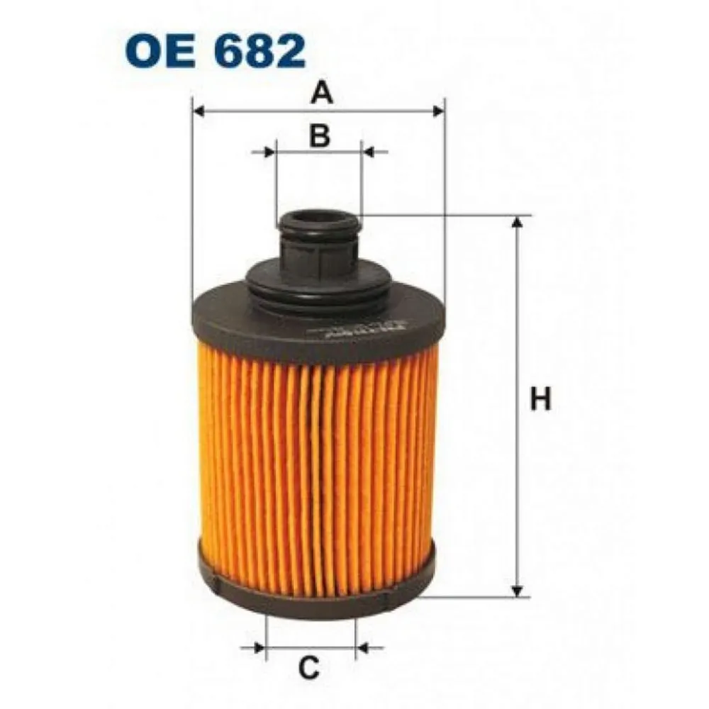 YAĞ FİLTRESİ OPEL ASTRA H-CORSA C-CORSA D-COMBO-MERIVA A-AGILA 1.3 CDTI 500 ALBEA DOBLO FIORINO PU NTO IDEA LINEA PANDA 07> MITO 09>15 YPSILON 03>12 1.3 MTJ