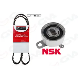 TRİGER KAYIŞ SETİ EKSANTRİK SETİ TOYOTA COROLLA 1.6L 4A-FE enjeksiyonlu AE101 AE111 92-00 1 KAY IŞ 1 RULMAN 117x210