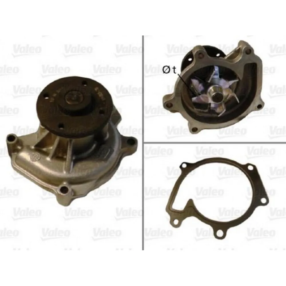 DEVİRDAİM SU POMPASI TOYOTA YARIS 1.0L 1SZ-FE SCP10 03-05 / 1.3L 2SZ-FE SCP12 SCP90 03-09 4 DELİK FLANŞ