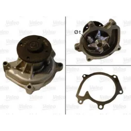 DEVİRDAİM SU POMPASI TOYOTA YARIS 1.0L 1SZ-FE SCP10 03-05 / 1.3L 2SZ-FE SCP12 SCP90 03-09 4 DELİK FLANŞ