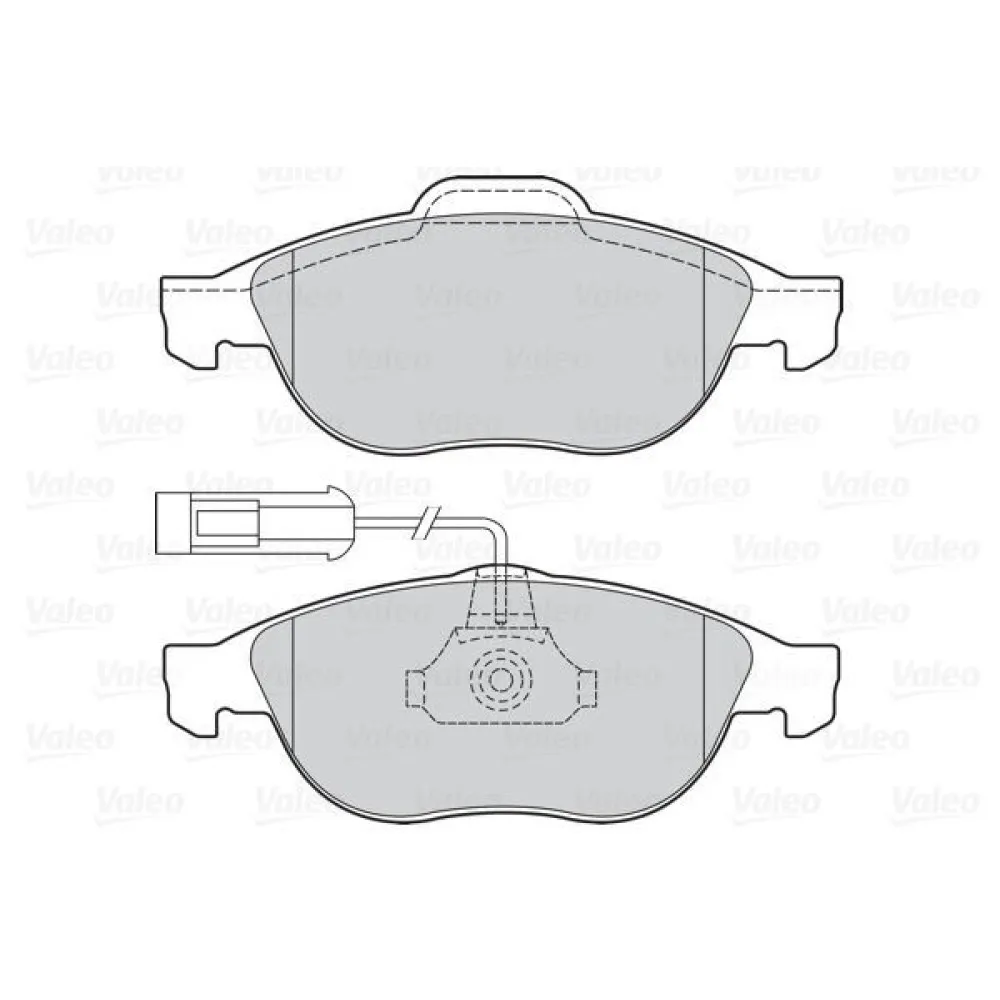 Ön Fren Balatasi Alfa Romeo 156 97>05 147 01>10 Fişli