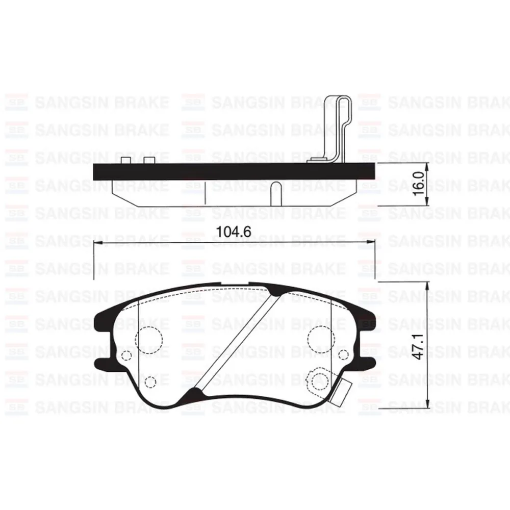 ÖN BALATA ATOS 1.0 İ 01 > ABS LI ATOS PRIME 1.0 İ 01 > ATOS PRIME 1.1 03 > GDB3377