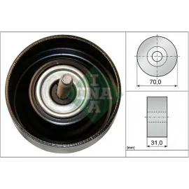 ALTERNATÖR V KAYIŞ GERGİ RULMANI ASTRA J-INSIGNIA A-ANTARA-CAPTIVA 2.0 T A20NFT-B20NFT-A20NHT