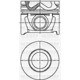 Piston Segman 0.50 Accent Admira Crdi 03-05 / Tucson / Santafe 2.0 D3Ea
