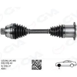 Komple Aks Sağ/sol Audi A4-A5 1.8Tfsi-2.0 Tdi 08-