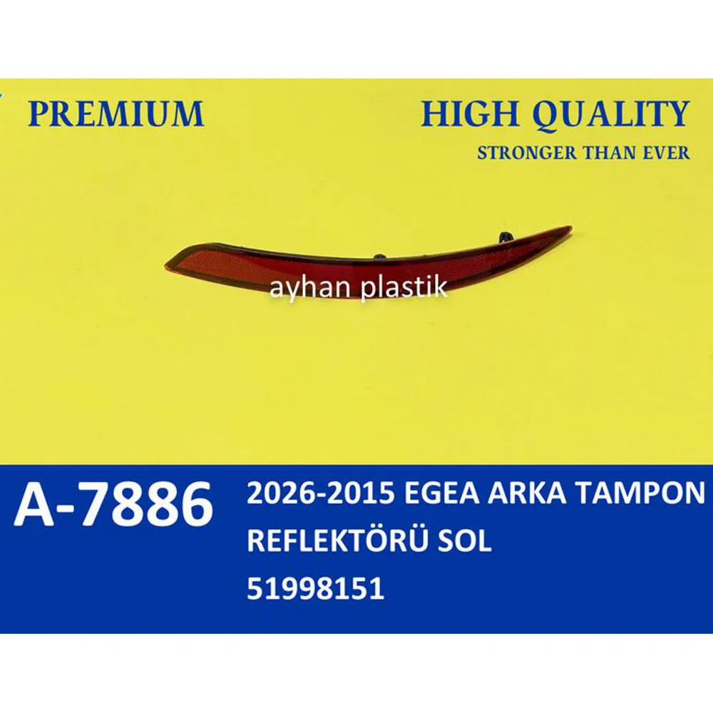 2026-2015 EGEA ARKA TAMPON REFLEKTÖRÜ SOL