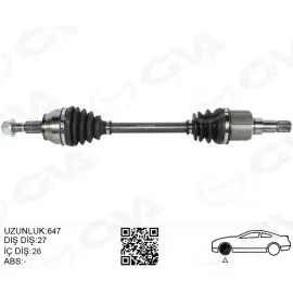 Komple Ön Aks Sol Connect 14> 1.6 Tdci