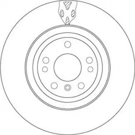 FREN DISKI ON 4-matic MERCEDES W166 C292 W251