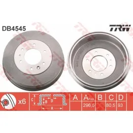 Fren Kampana Arka Ranger Bt50 B2500 98> Diş Çap: 333Mm 4X4 Pj -Ranger Pickup Pk -Ranger Pickup Px -Ranger Platform/chassis Px Mazda B-Serie Un -Bt-50 Ii