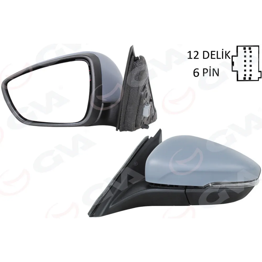 DIŞ DİKİZ AYNASI SOL FORD FOCUS 18> ELEKTRİKLİ ISITMALI SİNYALLİ ASTARLI