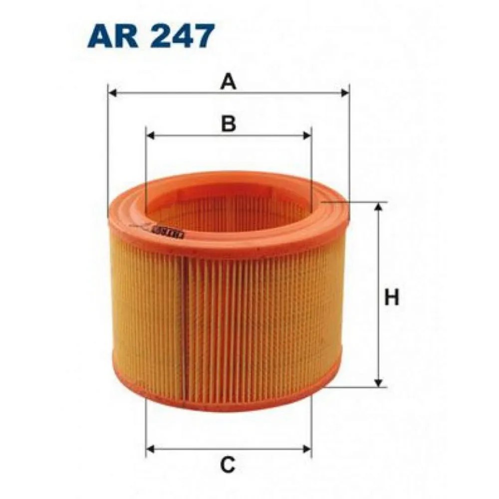 HAVA FİLTRESİ BERLINGO 96- - P.306 98-01 - PARTNER 96- - XSARA 97-00 1.8D - 1.9D