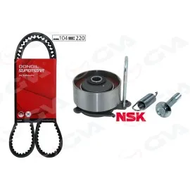 Triger Kayiş Seti Eksantrik Seti Honda Civic 1.4L D14Z6 1.6L D16V1 D16W7 Vtec Ep Es Eu 01-05 1 Kayiş 1 Rulman 1 Yay