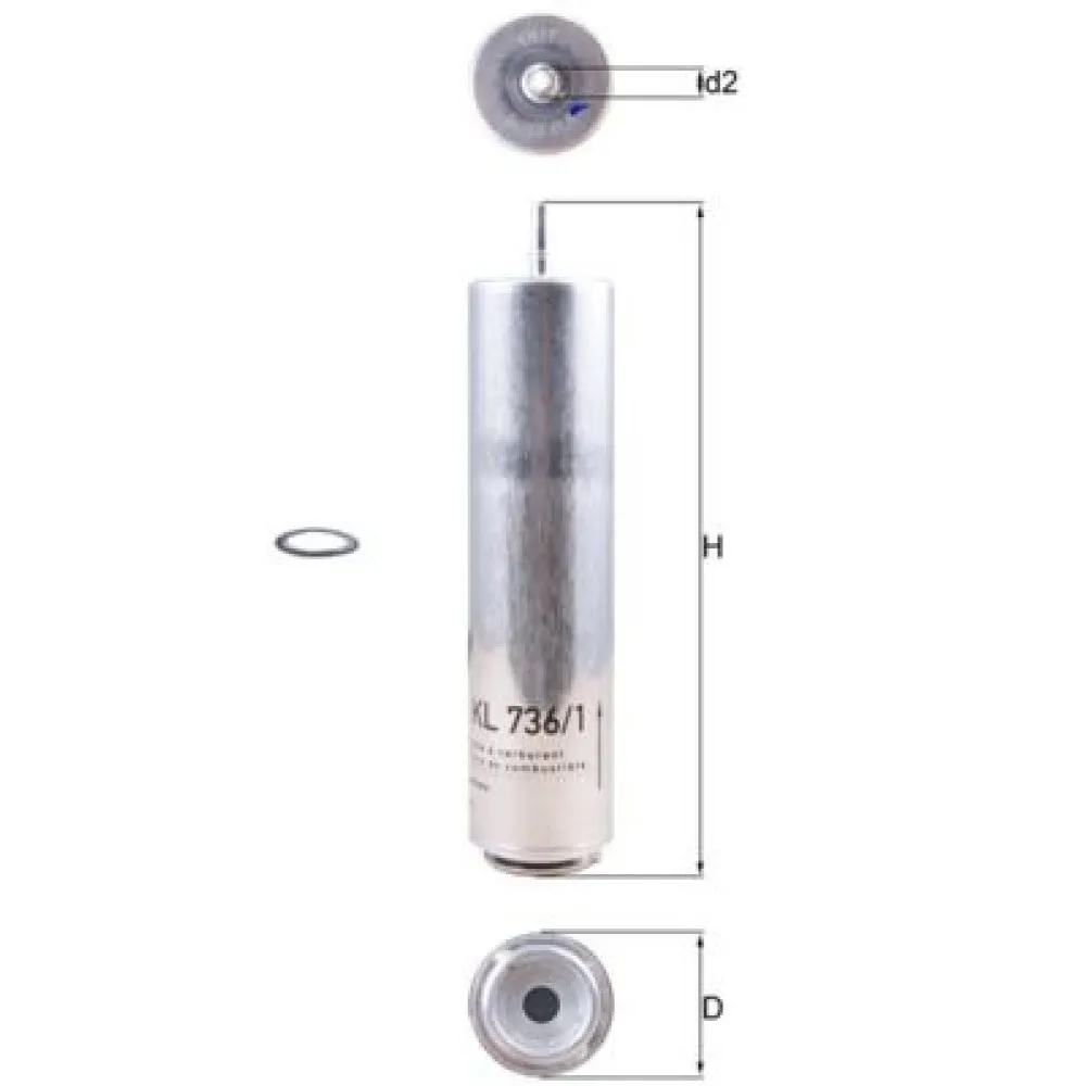 Yakit Filtresi Resi Bmw F 20- F 30 10-116D-316 D 10-