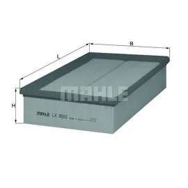 HAVA FİLTRESİ ĞOLF Vİİ 1.6-2.0 TDİ 12- A3-LEON-OCTAVİA 1.6-1.8-2.0 TDİ 12-