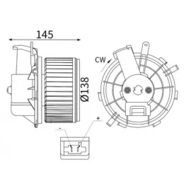 Kalorifer Motoru Peugeot Boxer 06> Citroen Jumper 06> Fiat Ducato 06>
