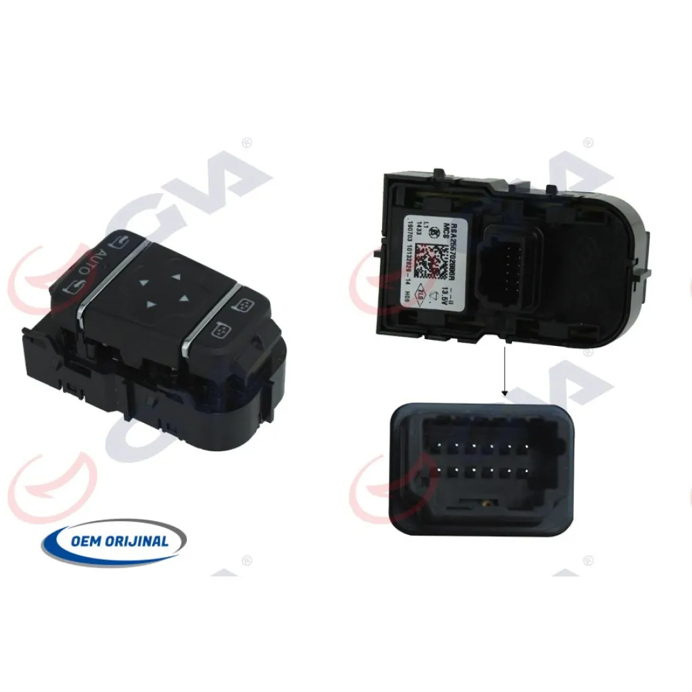 Ayna Ayar Düğmesi Clio 4 Otomatik Katlamali