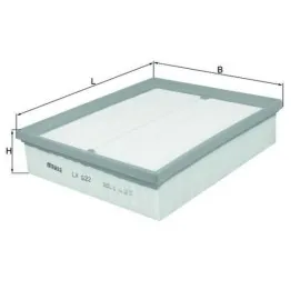 Hava Filtresi Passat 1.9Tdi-20.tdi-1.6-1.8-1.8T-2.0-2.8V6 (96-00) - A4 (95-01) - A6 (97-05) -Superb