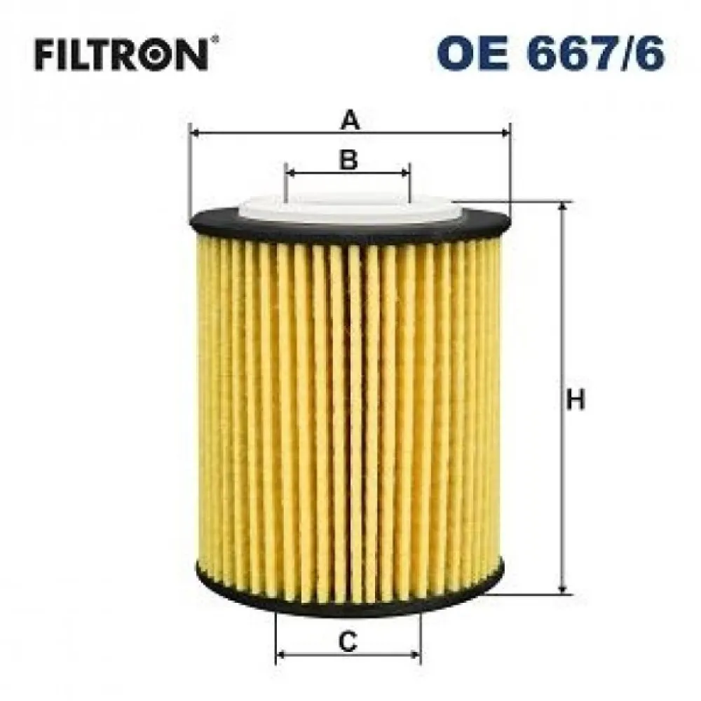 Yağ Filtresi [ Peugeot 208 I, 301, 308 Ii, 2008 I, 3008, 5008 Ii, Citroen C-Elysee, C3, C4, C5 1.5 Bluehdi 18 -, Ford Ecosport, Focus Iv 1.5 Tdci 18 - ]