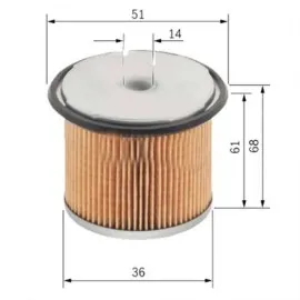 Yakit Filtresi (Man 520 - Mercedes 0303 - Iveco)