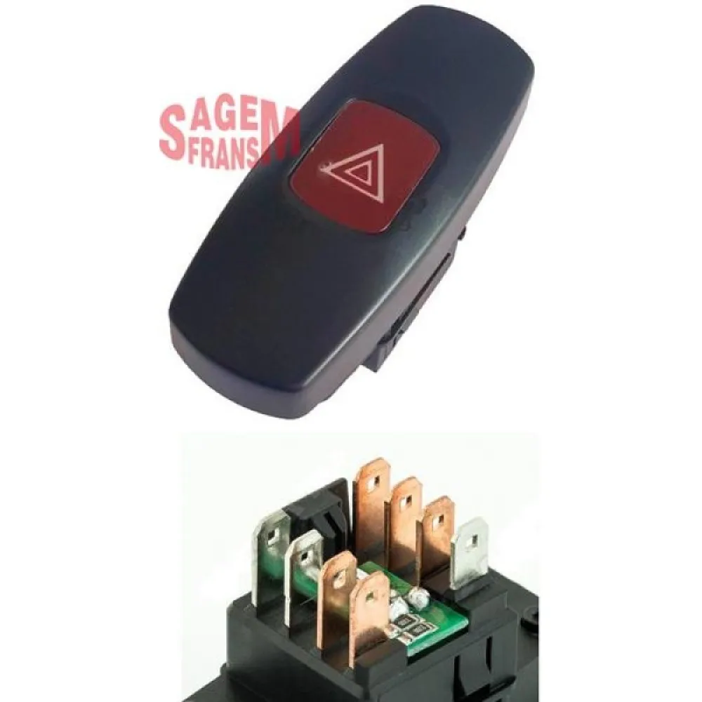 Dörtlü Flasör Dügmesi Marea - Bravo