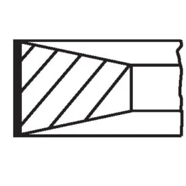 Segman 73.70 Mm Std Peugeot 206 1.4 Hdi-Dv4 Tdci / Ford Fiesta