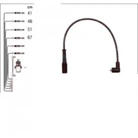 BUJİ KABLOSU PALIO-PALIO WEEKEND-SIENA 1.4İe 8V EL KARBÜRATÖRLÜ