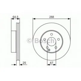 FREN DİSKİ ÖN 5 BİJON 288 MM MERCEDES C 180 CGI 08-14, C 200 KOMPRESSOR 07-14, C 200 CGI 07-14, C 250 CGI 09-14, C 280 07-14, C 280 4-MATIC 07-14, C 200 CDI 07-09, C 220 CDI 08-14, C 250 CDI 08-14, C
