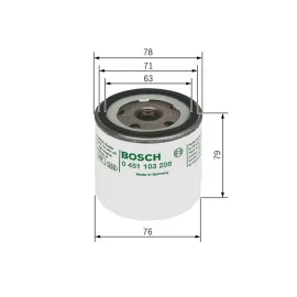 YAĞ FİLTRESİ (SKODA FAVORIT 135 1.3)