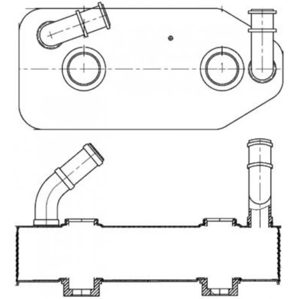 Yağ Soğutucusu Otomatik Şanzuman Golf4-Bora-A3-Leon-Toledo 1996-2003 1.6-1.8 Benzinli 1.9 Tdi