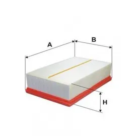 Hava Filtresi Vw Passat (B8) 1.6 Tdi Dcxa/2.0 Tdi 14 -, Golf Vii 1.6 Tdi 12 -, Caddy V 2.0 Tdi Dtrf-Dtre-Dtrc 20 -, T-Roc 1.5 Tsi 19 -, Polo Vi 1.6 Tdi Dgtc-Dgtd 17 -, Tiguan Ii 1.6 Tdi Dgdb 16 -, Aud