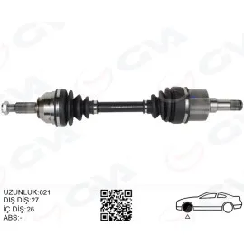 Ön Aks Komple Sol Ford Mondeo I -Ii 1.6- 1.8 - 2.0 93 00 Otom.