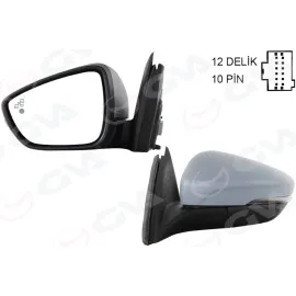 Diş Dikiz Aynasi Sol Ford Focus 18> Elektrikli Isitmali Sinyalli Astarli Katlanir