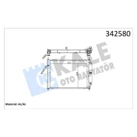 Modul Motor Su Radyatörü + Klima Radyatörü [ Renault Clio Iii 1.5 Dci ]