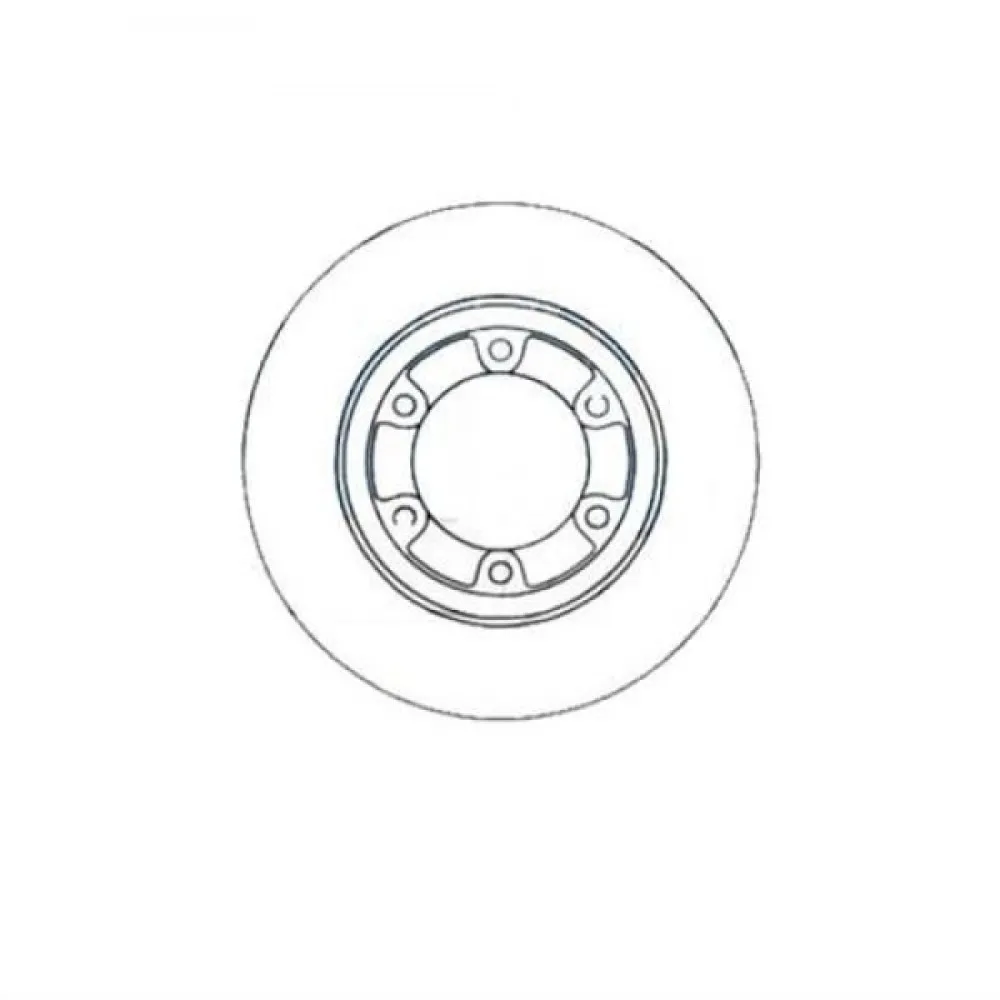 Ön Fren Aynasi Mazda Pick-Up B 2500 87-93 -Pick-Up E 2600 87 272X22X6Dlxhavali